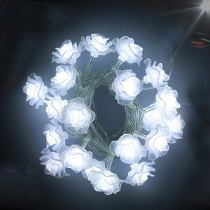 NWT 20Pcs  Flower LED String Lights